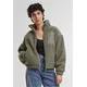 Womens jacket Sherpa Mix light green