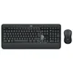 Logitech Set bežična tastatura i miš Advanced MK540, Crni
