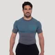 GymBeam Brezšivna majica OG1 Grey/Blue XL