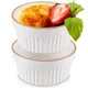 shumee 2x pekač, skleda, ramekin, porcelan, 275 ml