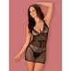 Bowessa chemise & thong, OBSES01667,01668