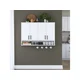 HANAH HOME Beli zidni ormar JE199 3812
