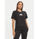 ADIDAS PERFORMANCE Funkcionalna majica Essentials  črna / bela