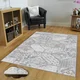 Conceptum Hypnose Tepih Eexfab1192, Pravougaoni, 100 x 200 cm, Sivi