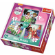 Trefl Puzzle Nella, princesa vitezov in njen svet 3 v 1 (20,36,50 kosov)