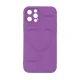 Maska za telefon MATTE HEART za Iphone 12 Pro, Ljubičasta