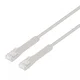 INTELLINET Patchkabel Flexi Cat6a F/FTP 0.5m 10G Kupfer, Siva