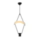 Opviq Luster L1331, 120cm, 1x7W, LED, 3000K, Crni