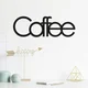 Atelier Del Sofa Zidna dekoracija Coffee, 50x17 cm, 1.5 mm, Crna