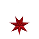 Markslöjd 700122 - Božićna dekoracija SATURNUS 1xE14/25W/230V pr. 45 cm crvena