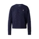Polo Ralph Lauren Pulover mornarska/bela