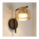 Brilagi - LED Zidna lampa AURA LUX 1xGX53/30W/230V crna/zlatna