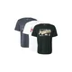 JACK & JONES Majica siva / temno zelena / bela