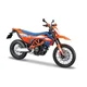 Maisto - Motocikel s stojalom, 2023 KTM 690 SMC R, oranžno-modra, 1:12
