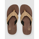 Volcom Victor ženski sandali brown khaki