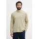BOSS moški z bombažem Waffle LS-Shirt