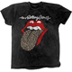 The Rolling Stones Majica Leopard Tongue Unisex Black M