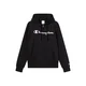 Champion Authentic Athletic Apparel Jopa na zadrgo črna/bela