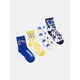 Sinsay - Pamučne čarape 4-pack Sonic the Hedgehog - plava