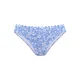 VIVANCE Bikini hlačke modra/bela