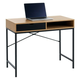 Radni sto Trappedal 48x95 hrast/crna ( 3601094 )