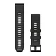 Garmin QuickFit 22 Band črna/siva silikonska