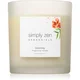 Simply Zen Sensorials Blooming Fragrance Candle dišeča sveča 120 g