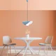Opviq Luster Vatoz-Nus-2866, 25-112cm, O10 Plate, E27, Plavi