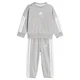 ADIDAS SPORTSWEAR Športna trenirka Essentials pegasto siva/bela