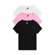 Tommy Jeans Majica  ecru / roza / črna