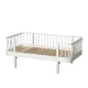 oliver furniture otroška posteljica junior day 90x160 white