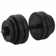 VIDAXL 1 x uteži 15 kg