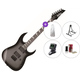 Ibanez GRG121DX SET Metallic Gray Sunburst Električna kitara