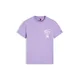 Tommy Jeans Majica CITY lila/bela