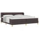 vidaXL vidaXL Box Spring postelja z vzmetnico smetana 90x200 cm tkanina Komplet 6, (22051065)