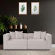 Atelier del Sofa Dvosed 220x69x90cm Bež