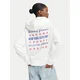 Tommy Jeans Jopa Star Novelty DW0DW23484 Bela Boxy Fit