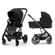 Cybex Voziček 2v1 komplet Balios S Lux moon black