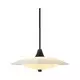 Halo Design 991294 - Luster na sajli BARONI 2xG9/18W/230V prečnik 35 cm beli/crni