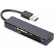 Ednet USB 3.0 MCR čitač kartica USB 3.2 Gen 1 (3.1 Gen 1) Crno