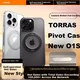 Torras Maska za mobilni telefon iPhone 14 Pro Max, Crna