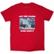 Billie Eilish Hit Me Hard And Soft Negative Red XL Majica