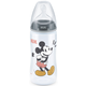 Bočica Nuk First Choice - Mickey Mouse, sa silikonskim sisaćem, 300 ml, za dječaka