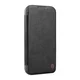 Maska za iPhone 16 Pro Max na preklop Nillkin Qin Prop crna