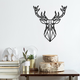 WALLXPERT Deer4 Black
