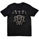 Bad Omens Majica Ram Skull Unisex Black M