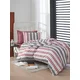 Hanah home Set Single posteljine Monaco, 140x200cm, Crveni