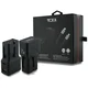 shumee 25W TUMI stenski polnilnik USB-C/USB-A črne barve + kabel USB-C/USB-C