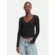 Guess Jeans Bluza W6YP03 K3647 Črna Slim Fit