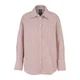 Gap Petite Bluza pastelno roza/bordo/bela